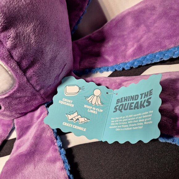 NWT Bark Mondo Ollie the Octopus All Dog Sizes - Picture 4 of 7